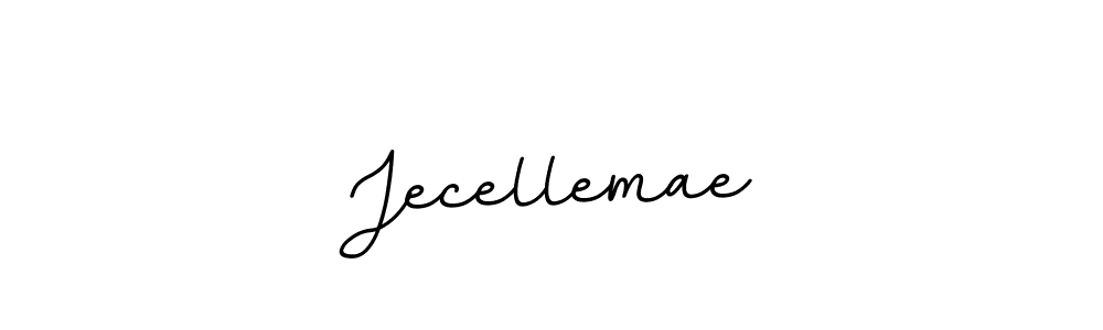 Use a signature maker to create a handwritten signature online. With this signature software, you can design (BallpointsItalic-DORy9) your own signature for name Jecellemae. Jecellemae signature style 11 images and pictures png