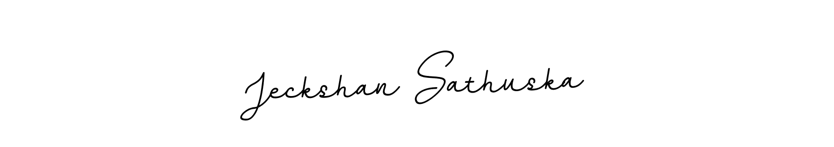 Check out images of Autograph of Jeckshan Sathuska name. Actor Jeckshan Sathuska Signature Style. BallpointsItalic-DORy9 is a professional sign style online. Jeckshan Sathuska signature style 11 images and pictures png