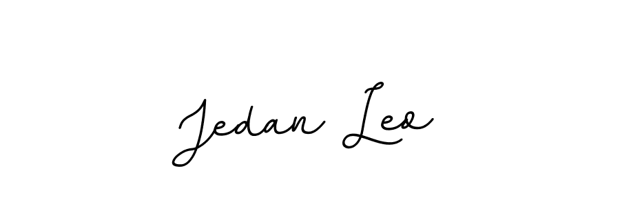 Design your own signature with our free online signature maker. With this signature software, you can create a handwritten (BallpointsItalic-DORy9) signature for name Jedan Leo. Jedan Leo signature style 11 images and pictures png