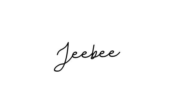 Make a beautiful signature design for name Jeebee. With this signature (BallpointsItalic-DORy9) style, you can create a handwritten signature for free. Jeebee signature style 11 images and pictures png