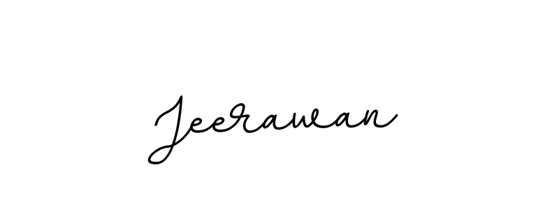 Use a signature maker to create a handwritten signature online. With this signature software, you can design (BallpointsItalic-DORy9) your own signature for name Jeerawan. Jeerawan signature style 11 images and pictures png