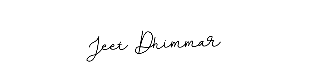 Make a beautiful signature design for name Jeet Dhimmar. With this signature (BallpointsItalic-DORy9) style, you can create a handwritten signature for free. Jeet Dhimmar signature style 11 images and pictures png