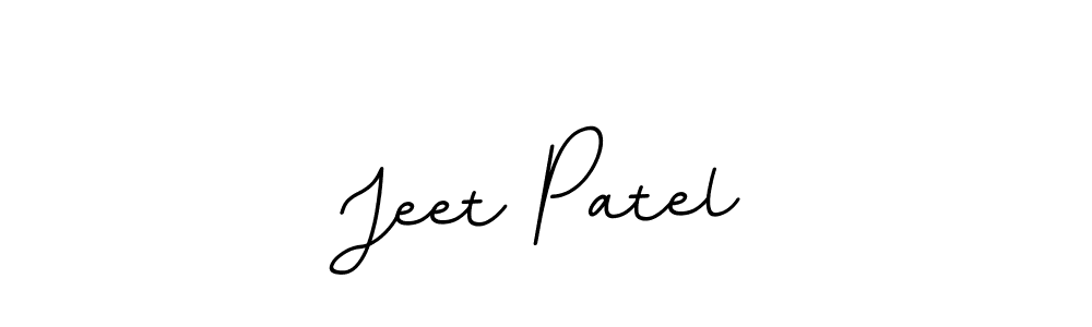 Design your own signature with our free online signature maker. With this signature software, you can create a handwritten (BallpointsItalic-DORy9) signature for name Jeet Patel. Jeet Patel signature style 11 images and pictures png