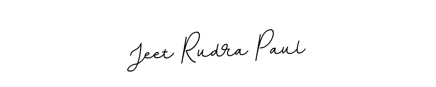 Design your own signature with our free online signature maker. With this signature software, you can create a handwritten (BallpointsItalic-DORy9) signature for name Jeet Rudra Paul. Jeet Rudra Paul signature style 11 images and pictures png