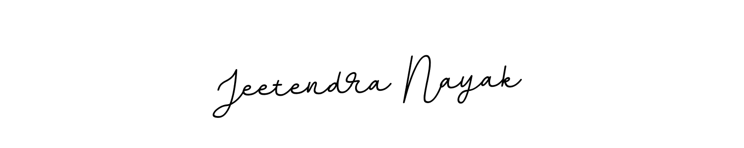 Make a beautiful signature design for name Jeetendra Nayak. With this signature (BallpointsItalic-DORy9) style, you can create a handwritten signature for free. Jeetendra Nayak signature style 11 images and pictures png