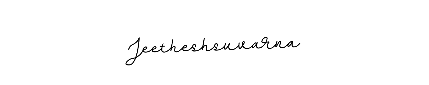 if you are searching for the best signature style for your name Jeetheshsuvarna. so please give up your signature search. here we have designed multiple signature styles  using BallpointsItalic-DORy9. Jeetheshsuvarna signature style 11 images and pictures png