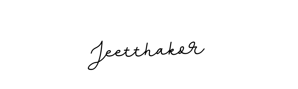 Create a beautiful signature design for name Jeetthakor. With this signature (BallpointsItalic-DORy9) fonts, you can make a handwritten signature for free. Jeetthakor signature style 11 images and pictures png
