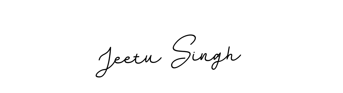 Use a signature maker to create a handwritten signature online. With this signature software, you can design (BallpointsItalic-DORy9) your own signature for name Jeetu Singh. Jeetu Singh signature style 11 images and pictures png