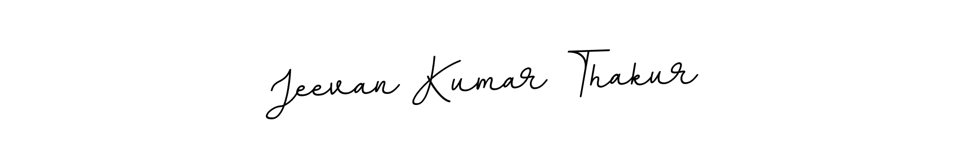 Use a signature maker to create a handwritten signature online. With this signature software, you can design (BallpointsItalic-DORy9) your own signature for name Jeevan Kumar Thakur. Jeevan Kumar Thakur signature style 11 images and pictures png
