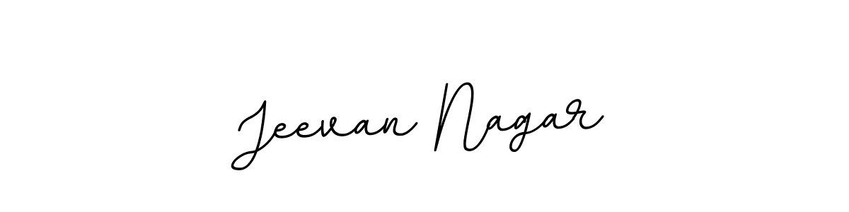 Design your own signature with our free online signature maker. With this signature software, you can create a handwritten (BallpointsItalic-DORy9) signature for name Jeevan Nagar. Jeevan Nagar signature style 11 images and pictures png
