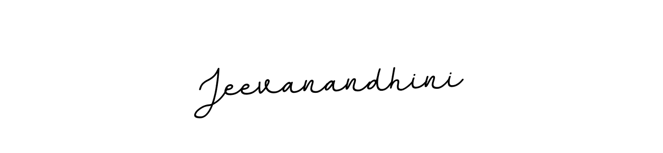 You should practise on your own different ways (BallpointsItalic-DORy9) to write your name (Jeevanandhini) in signature. don't let someone else do it for you. Jeevanandhini signature style 11 images and pictures png