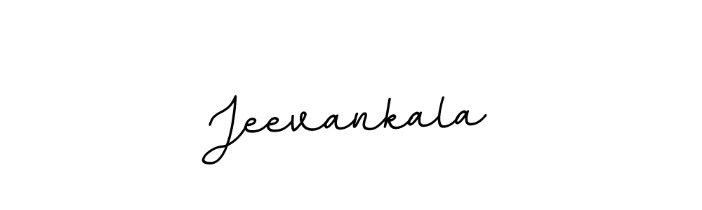 Make a beautiful signature design for name Jeevankala. With this signature (BallpointsItalic-DORy9) style, you can create a handwritten signature for free. Jeevankala signature style 11 images and pictures png