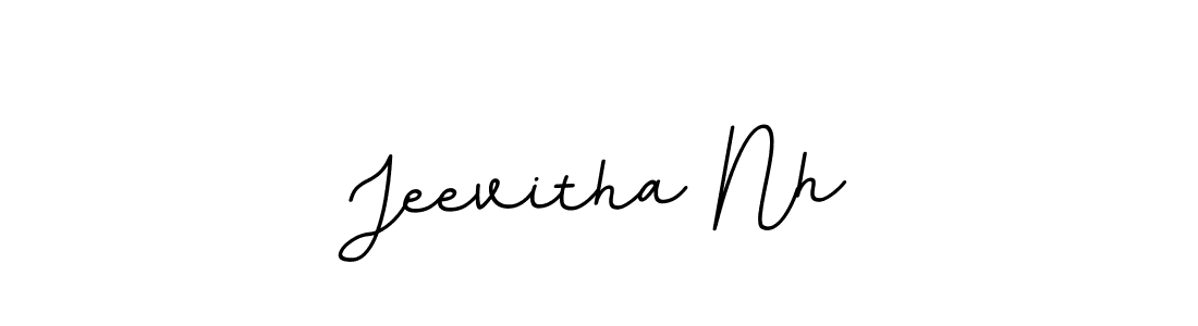 It looks lik you need a new signature style for name Jeevitha Nh. Design unique handwritten (BallpointsItalic-DORy9) signature with our free signature maker in just a few clicks. Jeevitha Nh signature style 11 images and pictures png