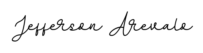 Get inspired by this graceful BallpointsItalic-DORy9 signature style for name Jefferson Arevalo. Smooth loops and balanced proportions for everyday use. Jefferson Arevalo signature style 11 images and pictures png