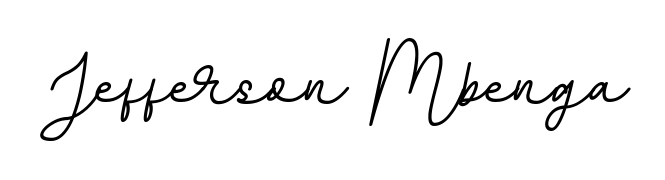 It looks like you need a new signature style for name Jefferson Mbenga. Design unique handwritten (BallpointsItalic-DORy9) signature with our free signature maker in just a few clicks. Jefferson Mbenga signature style 11 images and pictures png
