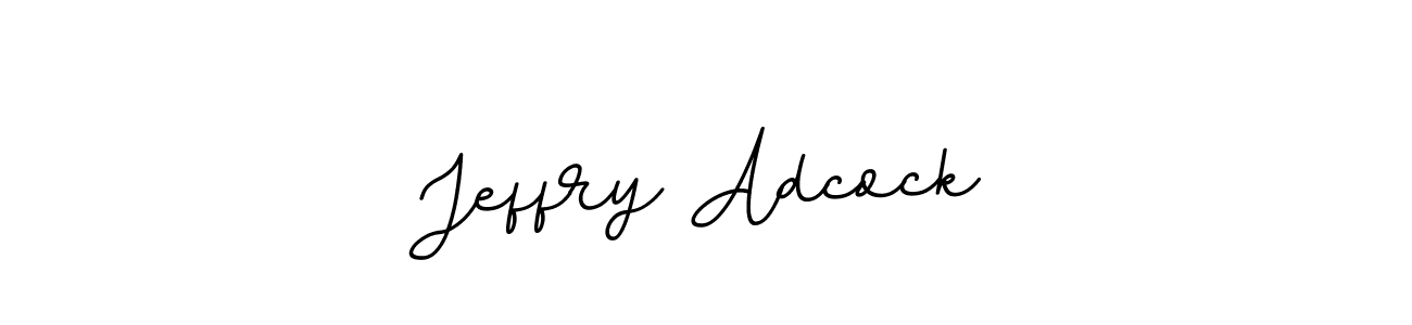 Design your own signature with our free online signature maker. With this signature software, you can create a handwritten (BallpointsItalic-DORy9) signature for name Jeffry Adcock. Jeffry Adcock signature style 11 images and pictures png