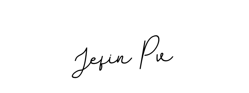 This is the best signature style for the Jefin Pv name. Also you like these signature font (BallpointsItalic-DORy9). Mix name signature. Jefin Pv signature style 11 images and pictures png