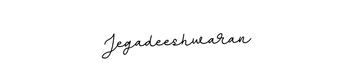 This is the best signature style for the Jegadeeshwaran name. Also you like these signature font (BallpointsItalic-DORy9). Mix name signature. Jegadeeshwaran signature style 11 images and pictures png