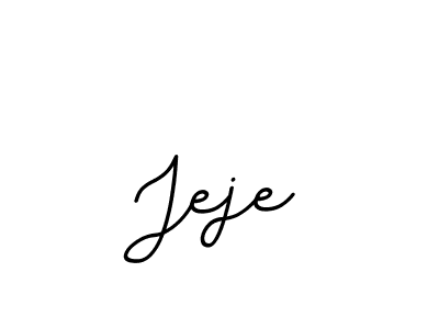 Make a beautiful signature design for name Jeje. With this signature (BallpointsItalic-DORy9) style, you can create a handwritten signature for free. Jeje signature style 11 images and pictures png