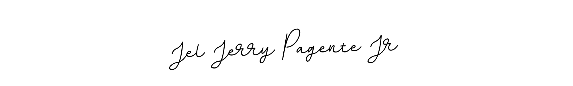 Use a signature maker to create a handwritten signature online. With this signature software, you can design (BallpointsItalic-DORy9) your own signature for name Jel Jerry Pagente Jr. Jel Jerry Pagente Jr signature style 11 images and pictures png