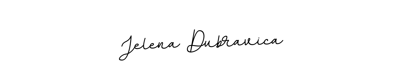 Jelena Dubravica stylish signature style. Best Handwritten Sign (BallpointsItalic-DORy9) for my name. Handwritten Signature Collection Ideas for my name Jelena Dubravica. Jelena Dubravica signature style 11 images and pictures png