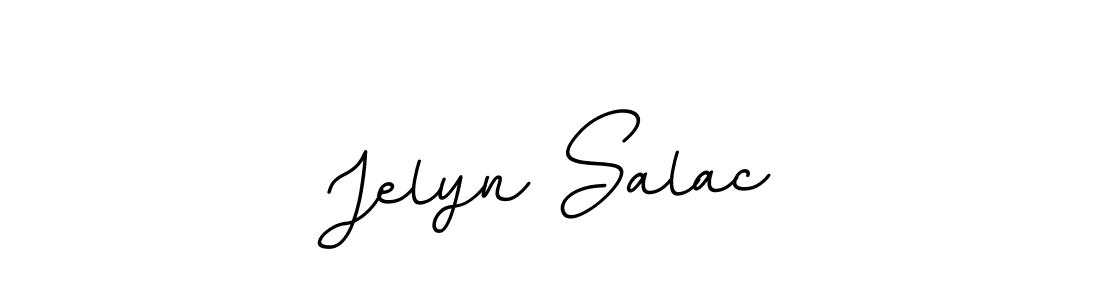 Make a beautiful signature design for name Jelyn Salac. With this signature (BallpointsItalic-DORy9) style, you can create a handwritten signature for free. Jelyn Salac signature style 11 images and pictures png