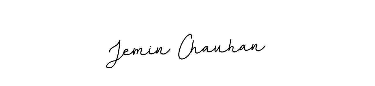 if you are searching for the best signature style for your name Jemin Chauhan. so please give up your signature search. here we have designed multiple signature styles  using BallpointsItalic-DORy9. Jemin Chauhan signature style 11 images and pictures png