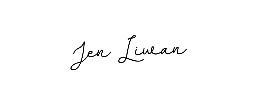 Also we have Jen Liwan name is the best signature style. Create professional handwritten signature collection using BallpointsItalic-DORy9 autograph style. Jen Liwan signature style 11 images and pictures png