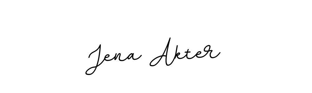 This is the best signature style for the Jena Akter name. Also you like these signature font (BallpointsItalic-DORy9). Mix name signature. Jena Akter signature style 11 images and pictures png