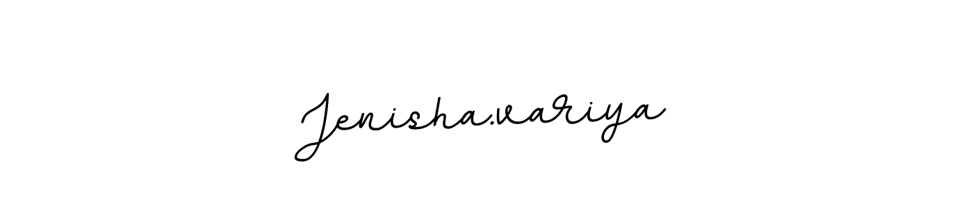 How to make Jenisha.variya signature? BallpointsItalic-DORy9 is a professional autograph style. Create handwritten signature for Jenisha.variya name. Jenisha.variya signature style 11 images and pictures png