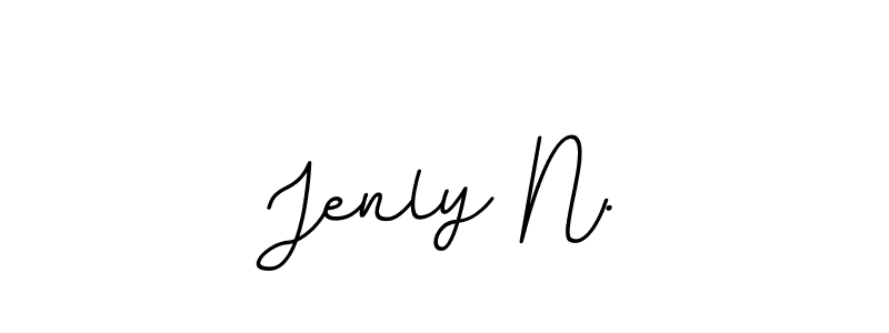 Here are the top 10 professional signature styles for the name Jenly N.. These are the best autograph styles you can use for your name. Jenly N. signature style 11 images and pictures png