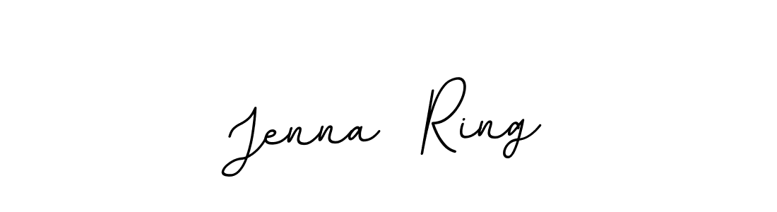 Create a beautiful signature design for name Jenna  Ring. With this signature (BallpointsItalic-DORy9) fonts, you can make a handwritten signature for free. Jenna  Ring signature style 11 images and pictures png