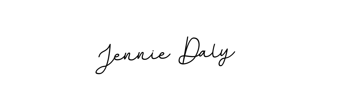 Jennie Daly stylish signature style. Best Handwritten Sign (BallpointsItalic-DORy9) for my name. Handwritten Signature Collection Ideas for my name Jennie Daly. Jennie Daly signature style 11 images and pictures png