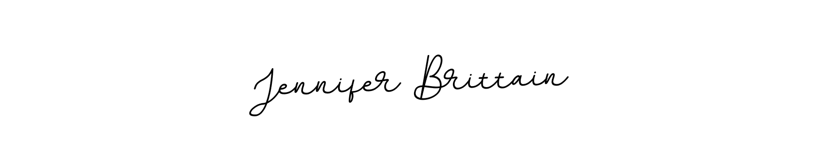This is the best signature style for the Jennifer Brittain name. Also you like these signature font (BallpointsItalic-DORy9). Mix name signature. Jennifer Brittain signature style 11 images and pictures png