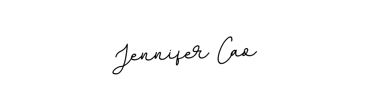 The best way (BallpointsItalic-DORy9) to make a short signature is to pick only two or three words in your name. The name Jennifer Cao include a total of six letters. For converting this name. Jennifer Cao signature style 11 images and pictures png