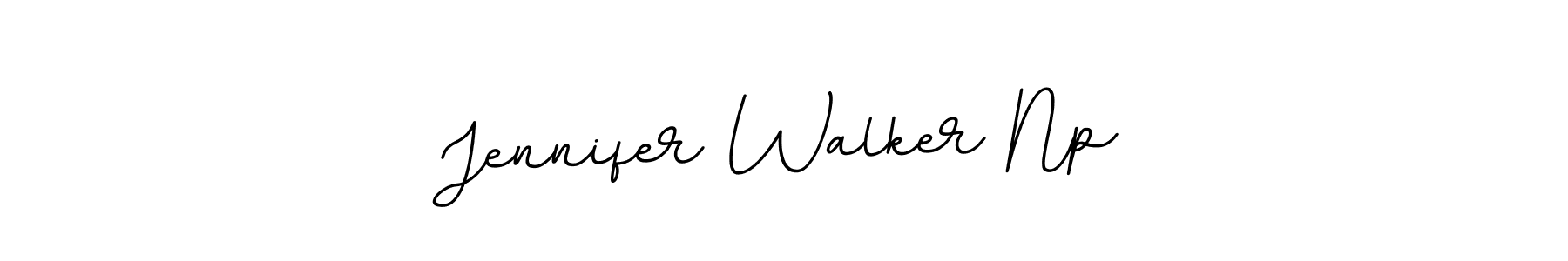 Make a beautiful signature design for name Jennifer Walker Np. With this signature (BallpointsItalic-DORy9) style, you can create a handwritten signature for free. Jennifer Walker Np signature style 11 images and pictures png