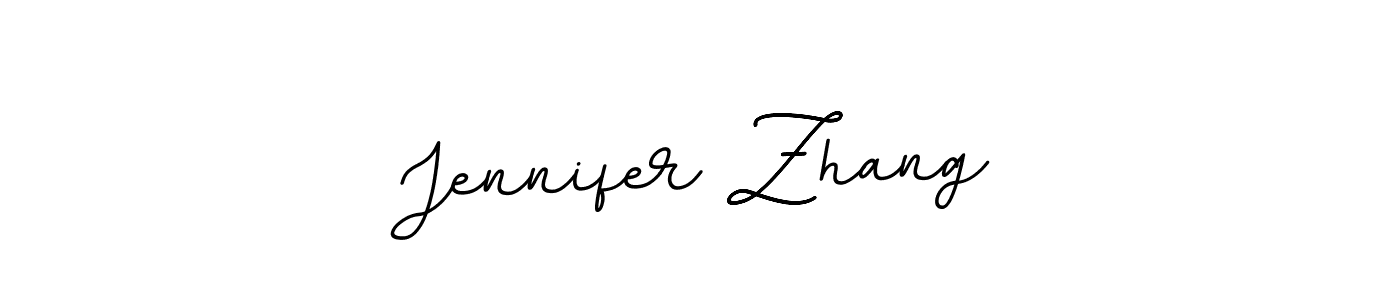 Use a signature maker to create a handwritten signature online. With this signature software, you can design (BallpointsItalic-DORy9) your own signature for name Jennifer Zhang. Jennifer Zhang signature style 11 images and pictures png