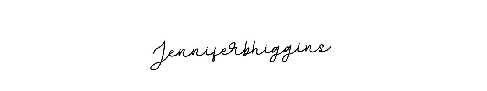 The best way (BallpointsItalic-DORy9) to make a short signature is to pick only two or three words in your name. The name Jenniferbhiggins include a total of six letters. For converting this name. Jenniferbhiggins signature style 11 images and pictures png