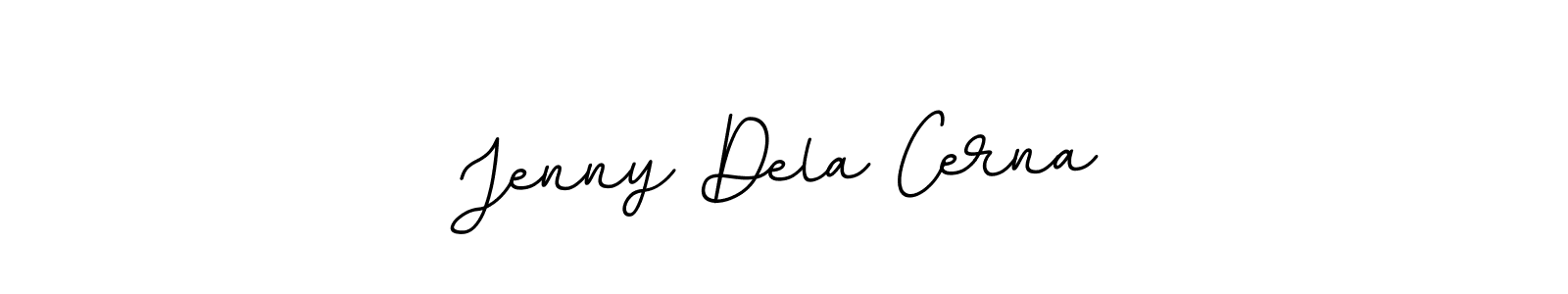 Create a beautiful signature design for name Jenny Dela Cerna. With this signature (BallpointsItalic-DORy9) fonts, you can make a handwritten signature for free. Jenny Dela Cerna signature style 11 images and pictures png