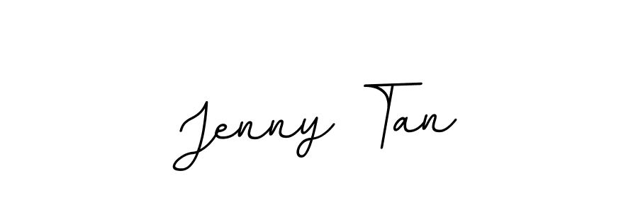 Create a beautiful signature design for name Jenny Tan. With this signature (BallpointsItalic-DORy9) fonts, you can make a handwritten signature for free. Jenny Tan signature style 11 images and pictures png