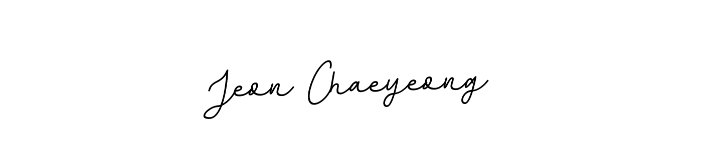 How to make Jeon Chaeyeong signature? BallpointsItalic-DORy9 is a professional autograph style. Create handwritten signature for Jeon Chaeyeong name. Jeon Chaeyeong signature style 11 images and pictures png