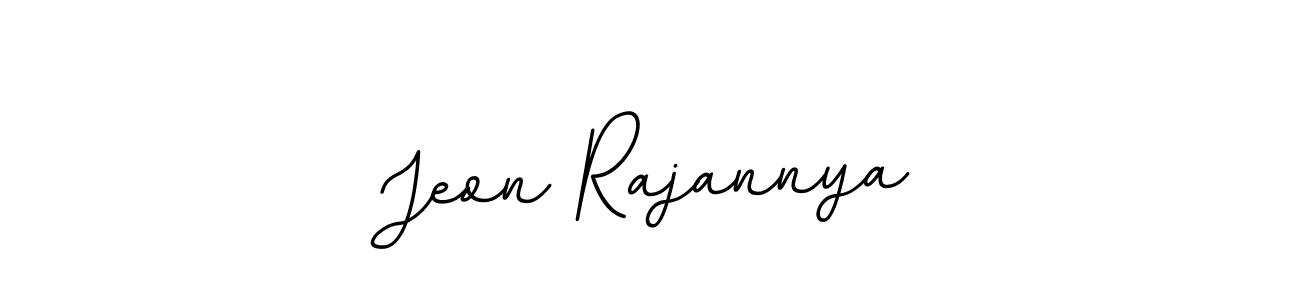 Create a beautiful signature design for name Jeon Rajannya. With this signature (BallpointsItalic-DORy9) fonts, you can make a handwritten signature for free. Jeon Rajannya signature style 11 images and pictures png