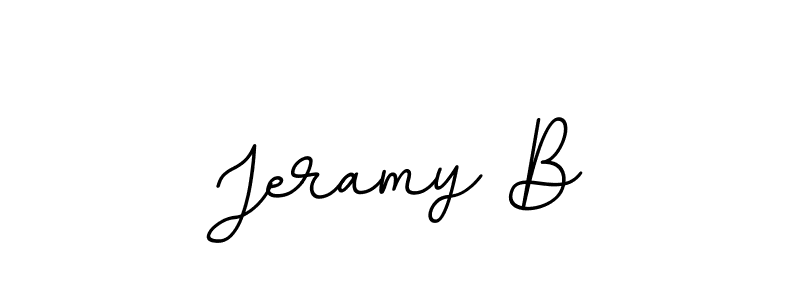 Here are the top 10 professional signature styles for the name Jeramy B. These are the best autograph styles you can use for your name. Jeramy B signature style 11 images and pictures png