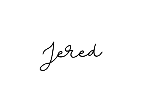 You should practise on your own different ways (BallpointsItalic-DORy9) to write your name (Jered) in signature. don't let someone else do it for you. Jered signature style 11 images and pictures png