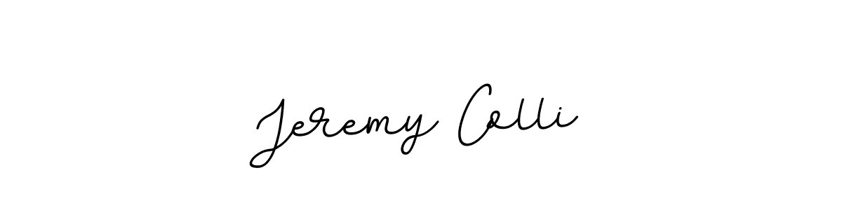 Create a beautiful signature design for name Jeremy Colli. With this signature (BallpointsItalic-DORy9) fonts, you can make a handwritten signature for free. Jeremy Colli signature style 11 images and pictures png