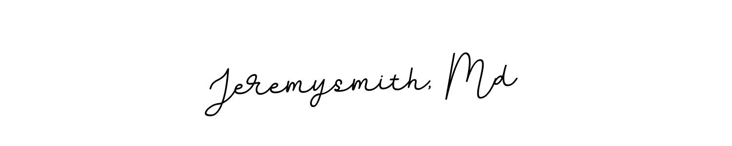 How to make Jeremysmith, Md name signature. Use BallpointsItalic-DORy9 style for creating short signs online. This is the latest handwritten sign. Jeremysmith, Md signature style 11 images and pictures png