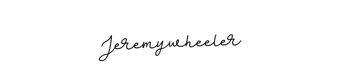 Make a beautiful signature design for name Jeremywheeler. With this signature (BallpointsItalic-DORy9) style, you can create a handwritten signature for free. Jeremywheeler signature style 11 images and pictures png