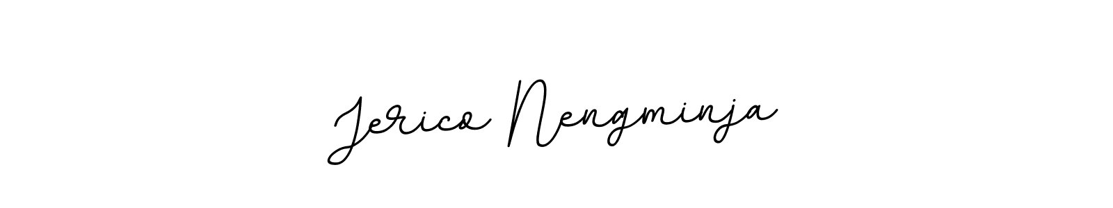 Make a beautiful signature design for name Jerico Nengminja. With this signature (BallpointsItalic-DORy9) style, you can create a handwritten signature for free. Jerico Nengminja signature style 11 images and pictures png