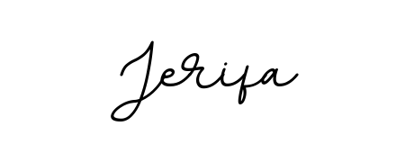 Quickly download Jerifa name signature in high-resolution PNG using BallpointsItalic-DORy9 style. Ready to insert into PDFs and online applications. Jerifa signature style 11 images and pictures png