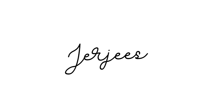 BallpointsItalic-DORy9 is a professional signature style that is perfect for those who want to add a touch of class to their signature. It is also a great choice for those who want to make their signature more unique. Get Jerjees name to fancy signature for free. Jerjees signature style 11 images and pictures png